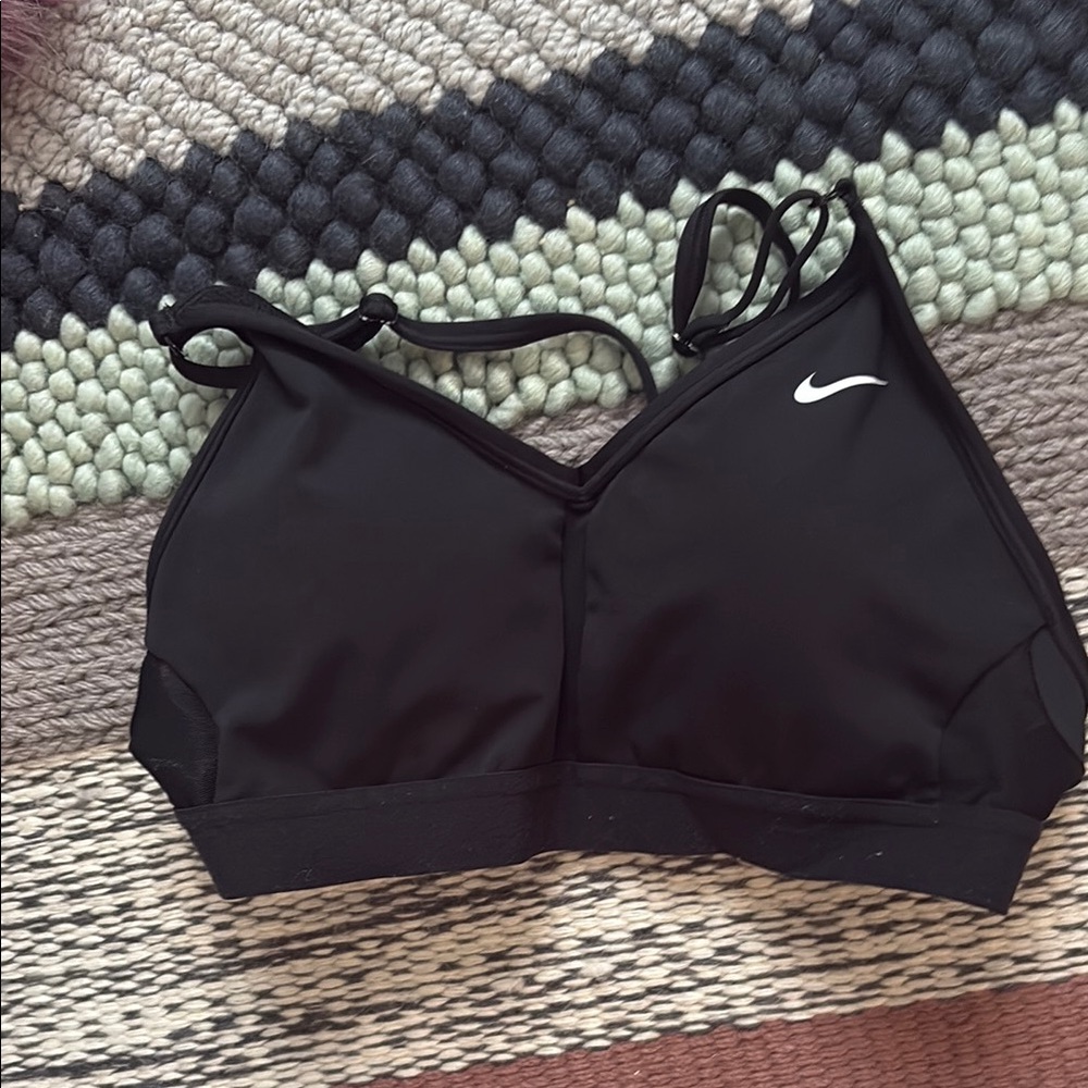 Nike Black Sports Bra with Adjustable Straps